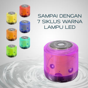 Homeneeds Alat Cukur  Kumis Jenggot Elektrik Animasi Karakter USB Type GM-003