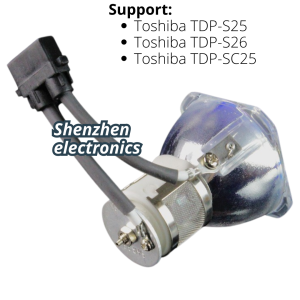 Lampu Proyektor Toshiba TDP-S35 TDP-S35U TDP-SC35U Projector Lamp Bohlam new