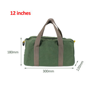 Large Capacity Tool Bag Multifunction Waterproof Oxford Canvas Hand Tool Storage Carry Bags Portable Metal Toolkit Organizer