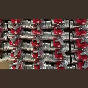 Hanson8 100mm 120mm 150mm 200mm Galvanized Iron Sheet Duct Damper Manual Air Volume Control Valve Butterfly Valves for Spiral Duct 2B5Z7