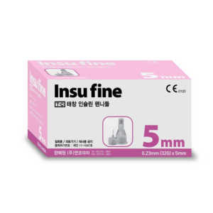 Insulin Pen Needle for Saxenda Injection – Insupine Needle 32G 4mm 5mm 6mm 8mm 100 pcs 1 Box | Disposable Sterile Needles