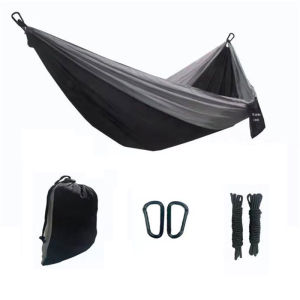 Võng Camping Dã Ngoại 260*140cm gấp gọn siêu nhẹ Đi Cắm TrạiDu lịch tiện lợi (Tặng TúiDâyMóc)