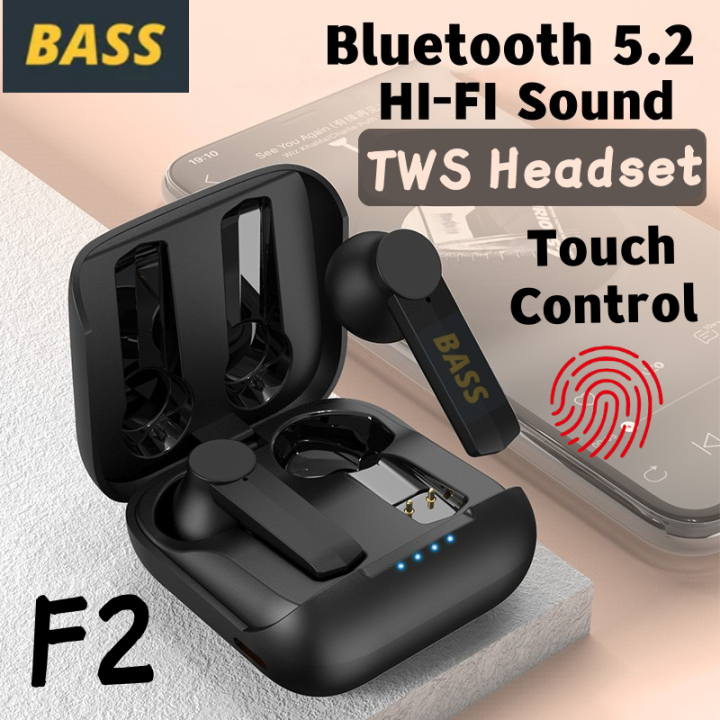 COD TWS Headset Bluetooth Full Bass Wireless Earphone Bluetooth