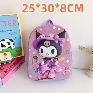 Kids School Backpack EVA Waterproof Large Capacity Lightweight Cartoon Bookbag Travel Daily Student Bag