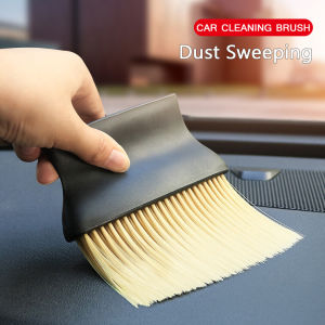 Auto Car Interior Cleaning Wooden Brush Air Outlet Dashboard Detailing Sweeping Dust Remover Soft Bristles Solid Wood Brushes