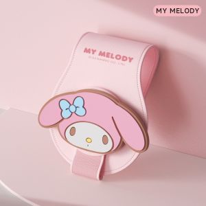 Sanrio Kuromi PU Leather Car Sunglasses Holder Magnetic Visor Clip LFB171