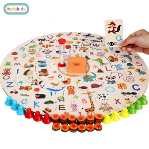 Todokids Childrens Focus Training Parent-child Interesting Brain Wooden Development Toys for Children Cognitive Matching Kids Toys