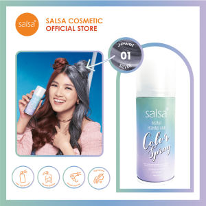 SALSA HAIR COLOR SPRAY | Semir rambut semprot MERMAID COLOR