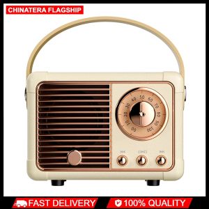 Vintage HM11 Bluetooth Portable Speaker Compact Stereo Wireless Music Device with Rich Sound and Stylish Design