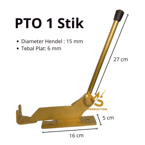 Handle PTO 1 Tuas - Stik PTO 1 Tuas/Lever
