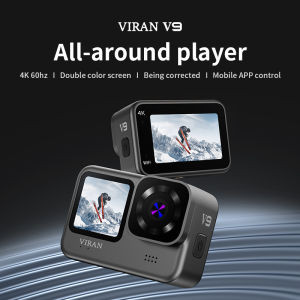 V9 4K Hd Motion Camera Mini Sport Camera Portable Video Recorder Support Wifi 170° Wide Angle 1200mAh Battery IP68 Waterproof