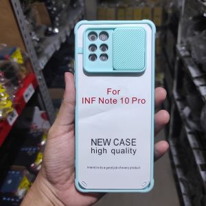 Deamor Casing Infinix Hot 10s Note 10 Pro Slide Case Protection Camera Transparant Matte Candy Fuze Dove