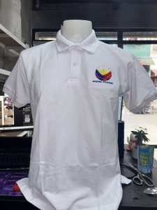 BAGONG PILIPINAS EMBROIDERED POLO SHIRT QUALITY POLO AND EMBROIDERED ACTUAL PHOTOS