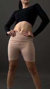 Lotus Clothing Legging 301 - Celana Legging Pendek - Inner Biker Short Pant - Leging Hotpants Wanita