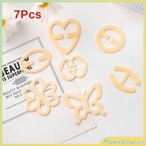 M.G.【Ready in Stock】 4/7Pcs Bra Clips Hide Bra Strap Bra Buckle Strap Holder