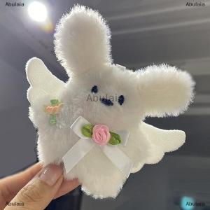[COD] Abulaia Cute Angel Little Black Cat Little Milk Dog Plush Doll Pendant Backpack Hangings Decoration