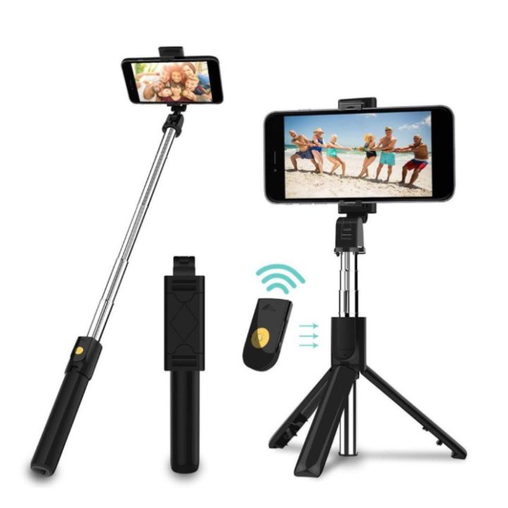 Gậy Tự Sướng Selfie 3 Chân Đứng Tripod K07 - - Cao Cấp Remote điều ...