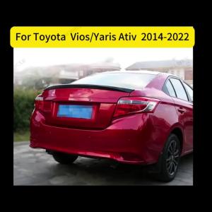 dncnf Racing Sport Rear Wing Spoiler For Toyota Vios or Yaris Ativ 2014-2022 Tuning Accessories Deflector 5B8Q6