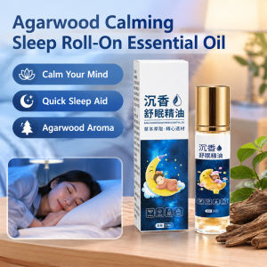 Sleep Essential Oil Roll-On Oil Calming Aroma Soothing Agarwood Fragrance