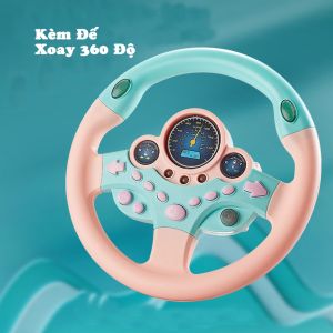 Tay lái đồ chơi - tay lái vô lăng ô tô cho trẻ em