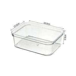 Khay chia ngăn kéo hộc tủ Khay đựng đồ trong suốt nhiếu size sắp xếp ngăn tủ gọn gàng-HAUSE