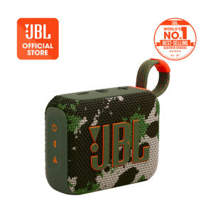 JBL Go 4 Portable Waterproof Speaker by Harman - Black 12 Hours Playtime Waterproof Design Party Boost Bluetooth 5.0 Fast Shipping 100% Authentic