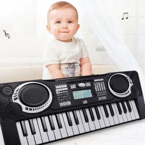 RGFV STORE 37 Keys Học nhạc Đồ chơi piano điện tử cho trẻ em Màu hồng Đồ chơi nhạc cụ Đồ chơi bàn phím đàn piano Lãi suất Giáo Dục Sớm Trẻ em