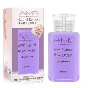 Gel Nail Remover 160ml Nail Polish Remover Push-type Design 5Mins Fast&Mild Nail Polish Removal Used to Remove Nail Polish Glue Phototherapy Glue Extension Glue Cat Eye Glue Crystal Glue