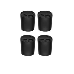 4pcs Elastic Handle End Protective Cover Silicone Fishing Rod End Caps Universal Fishing Rod Tail Protector Butt Cushion