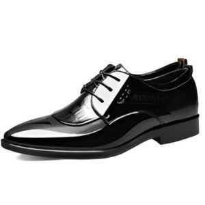 Elegant Leather Oxford Shoes for Men Wedding and Casual Wear