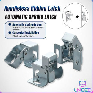 UNeed Self-closing Spring Door Catch / Spring Loaded Cabinet Latch / DK603 Spring Latch 1Pc