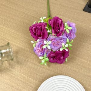 Rose Beauty X6/DekorasiPernikahan/BungaArtificial