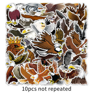 50PCS Animal Eagle Cartoon Graffiti Waterproof Sticker