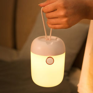 Portable LED Night Light Brightness Dimmable Colorful Stepless Dimming LED USB Rechargeable Bedroom Baby Feeding Night Lamp Wall LightLED Desktop lamp