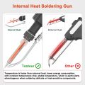 Toolour Soldering Kit 5 in 1 Soldering Iron Kit 60W Industrial Automatic Solder Feeding Hand-held Welding with Solder Wire for Electronic Desoldering Rework PCB Repair Home DIY. 