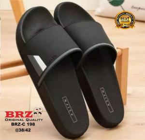 Sandal Selop Dewasa Pria Slop Stlyle 2024 Luar Ruangan Sehari Hari Anak Anak 26-35 Dewasa 36-43