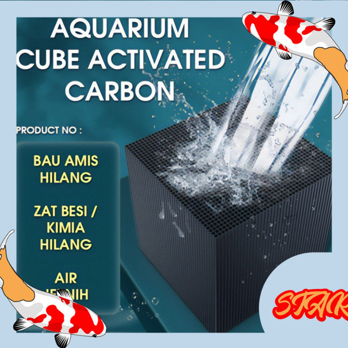 Water Purification Cube Filter Karbon Aktif Pemurni Air water