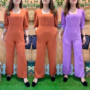 JUMPSUIT LONG COATY PUFF SCUBA 3077 GHAUDEMS