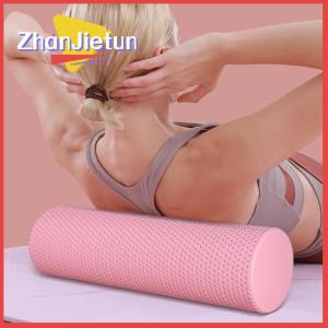 zhanjietun Yoga Roller Round EVA Foam Cylinder Roller For Pilates Exercise Enhanced Home Workouts Diameter 10cm Length 30cm