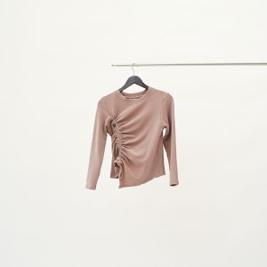 MASCOT Atasan Wanita Knitt Tangan Panjang (039) Top Blouse Serut