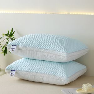 Sleep Pillow Skin-friendly and Soft Relieve Cervical Fatigue Pillow Cushion Comfort Antimicrobial