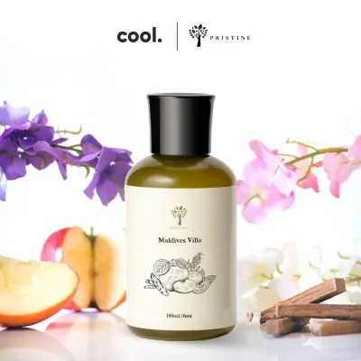 Pristine Home Scent Refill | Maldives Villa | Hotel Scent | Essential Oil | 180ml | Fragrance Refill for Reed Diffuser