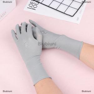 [COD] Biubiuni 1 cặp găng tay Kem chống nắng lái xe găng tay căng Phụ Nữ Chống UV giữa dài thoáng khí găng tay cho mùa xuân mùa hè Găng tay mỏng