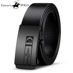 Polo Genuine Fashion Belt High Quality Casual Leather Automatic Buckle Luxury Brand Belt （ Preferred for gift or personal use ）