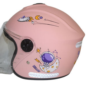 【Hot sales】Helmet Budak Kids Helmet Motorcycle Children Security Motorcycle Helmets Half Face Cartoon Helmet Topi Keledar 儿童头盔