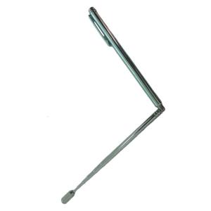 Brass Construct Seeking Rule Fashionable Golden Brass Measuring Instrument Dowsing Rod for Enthusiasts & Builders