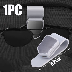 2Pcs tấm che trên xe ô tô giá giữ kính râm Clip vé thẻ chủ nội thất ô tô Tấm Che Nắng hộp đựng kính phụ kiện trang trí