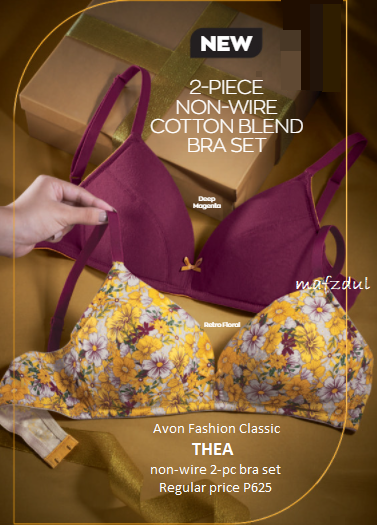 Avon Fashion Classic THEA non-wire 2-pcs bra set