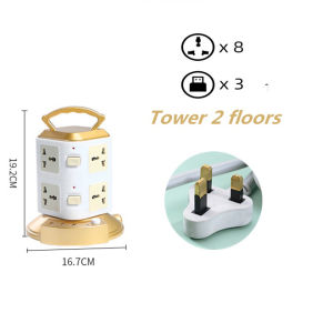 multi plug socket Power Socket USB Extension USB Port Type C UK Extension Socket Extension Plug with USB Type C