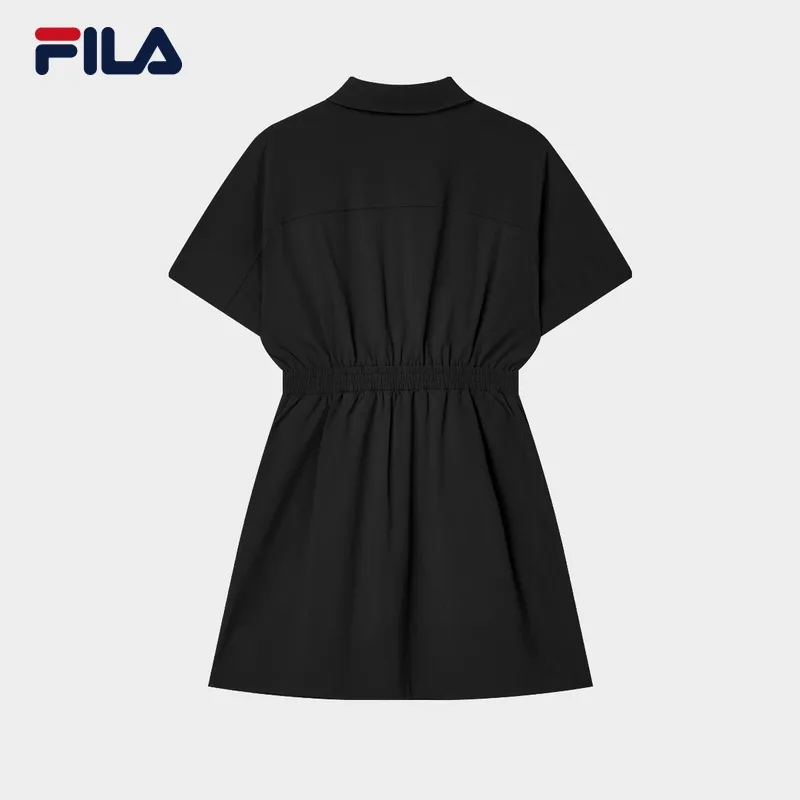 chinese dress ladies FILA WOMENS ESSENTIALS LASERCUT DRESS  SWISS SPORT HAUS